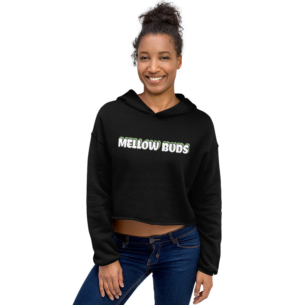 Mountain's calling cropped hoodie